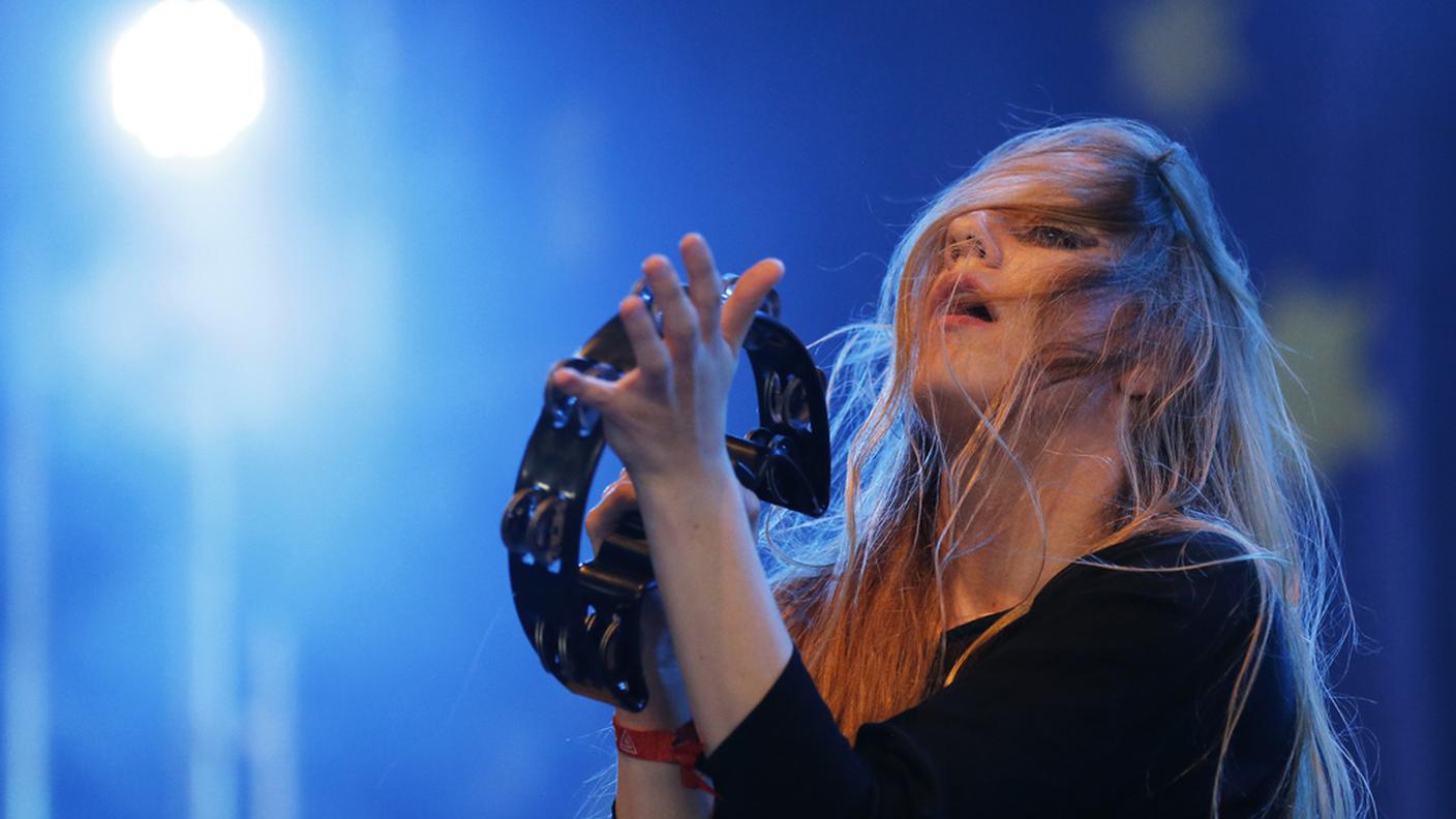 Elin Larsson, cantante del gruppo svedese ''Blues Pill''
