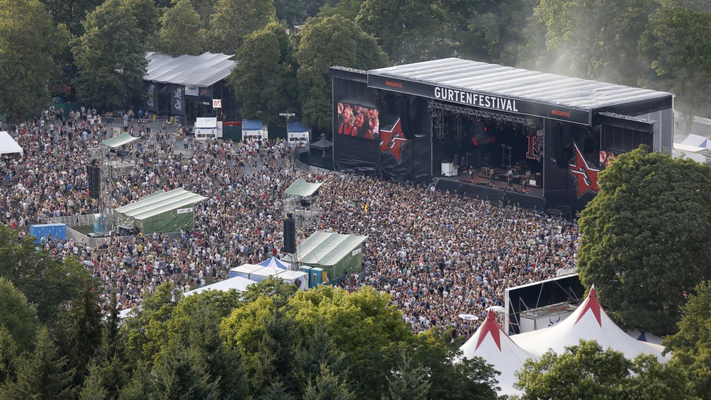 Il pubblico del Gurten Festival