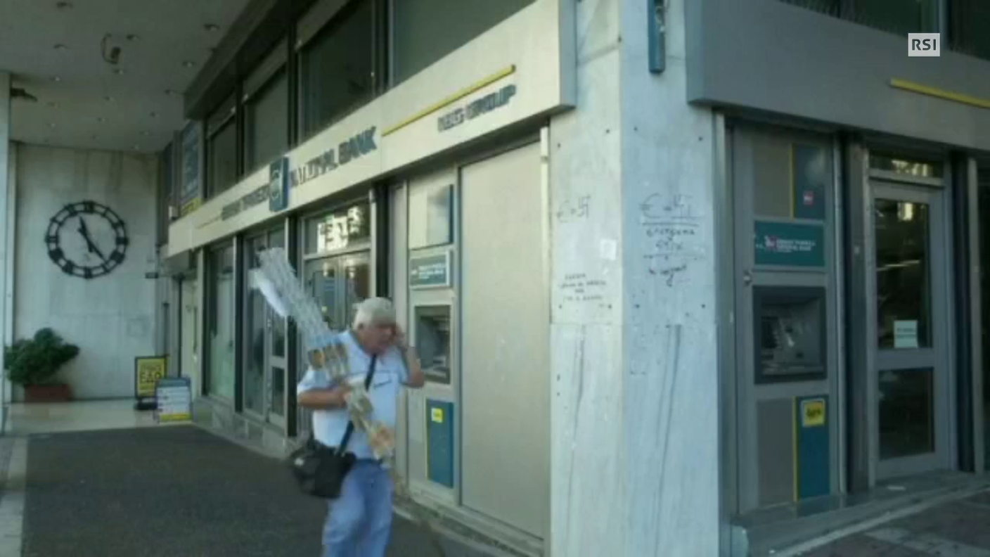 L'apertura delle banche lunedì mattina ad Atene