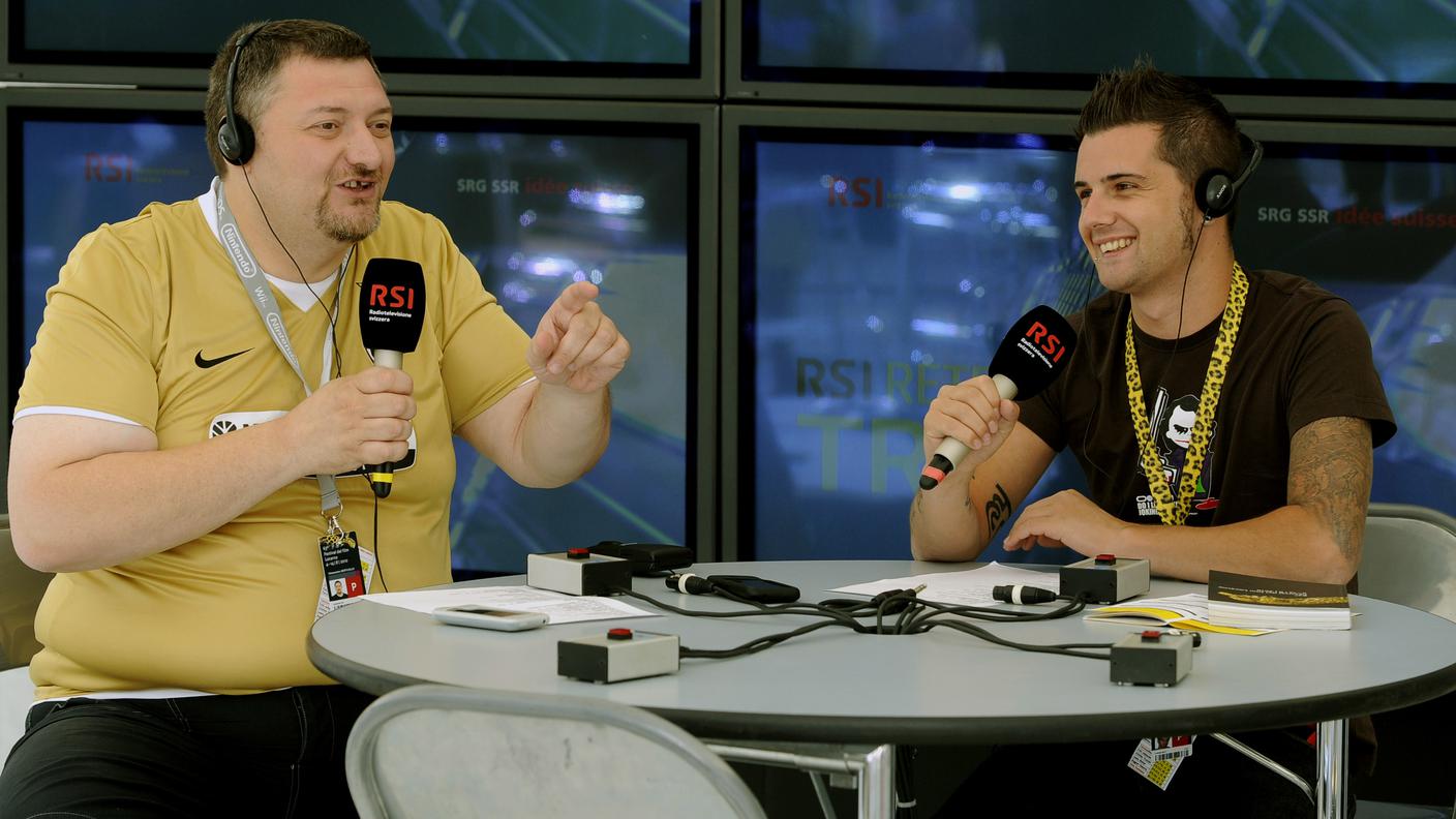 Alessandro Bertoglio e Pablo Creti in diretta