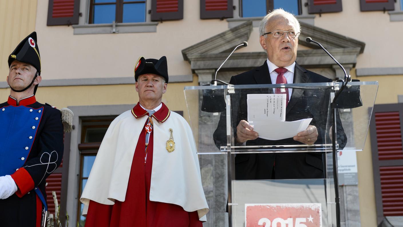Johann Schneider-Ammann apre i festeggiamenti a Sion