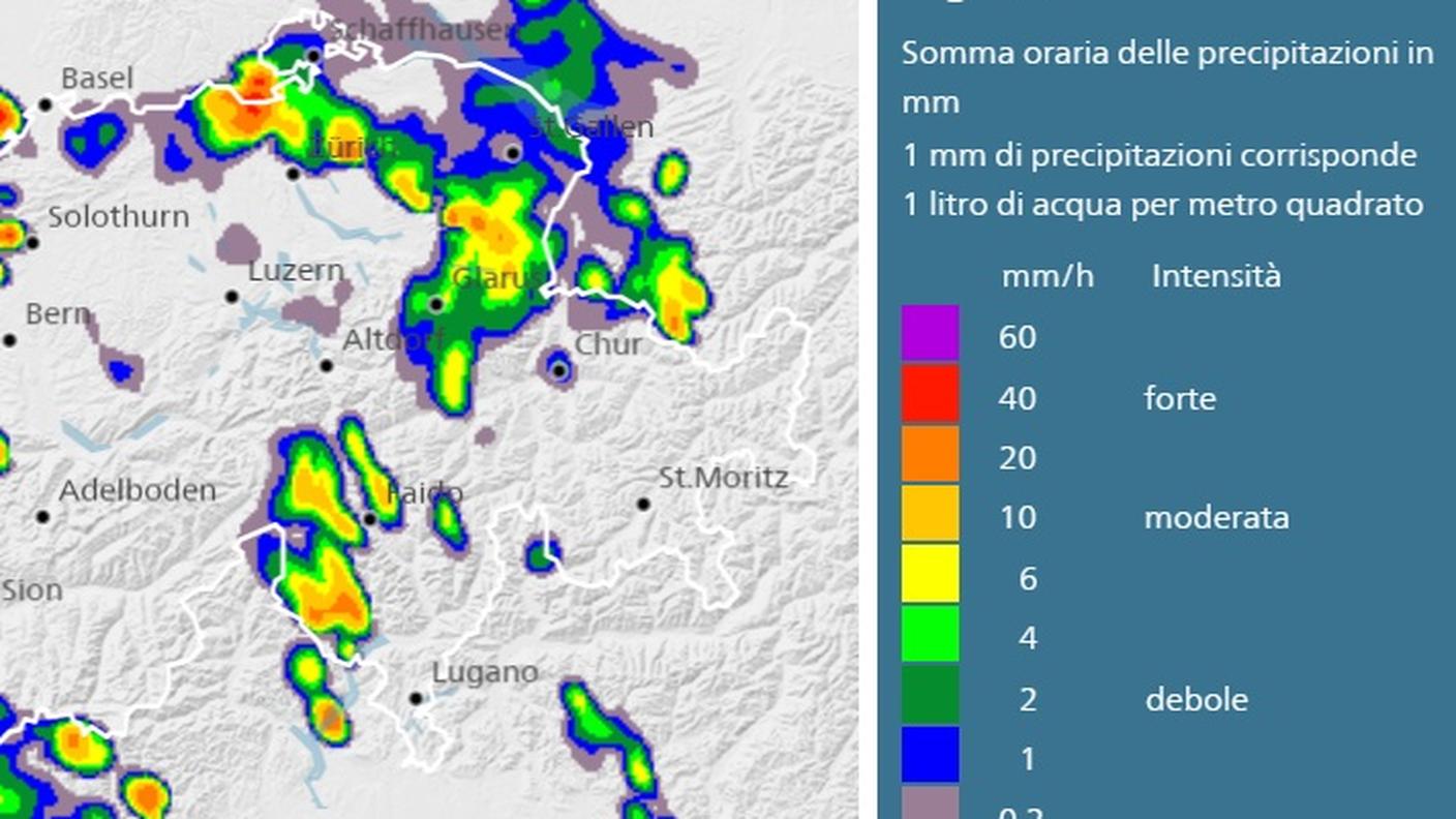 Le previsioni delle precipitazioni
