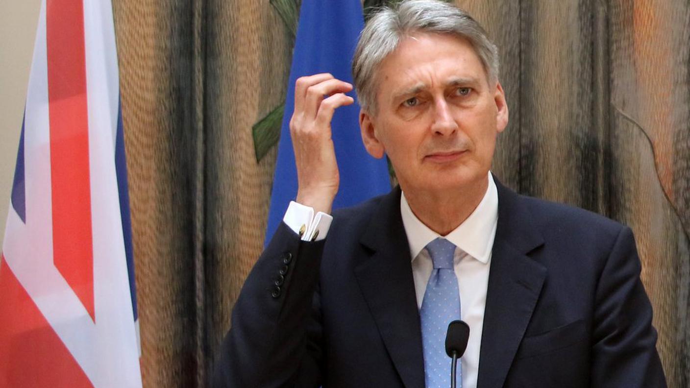 Il ministro degli Esteri Philip Hammond