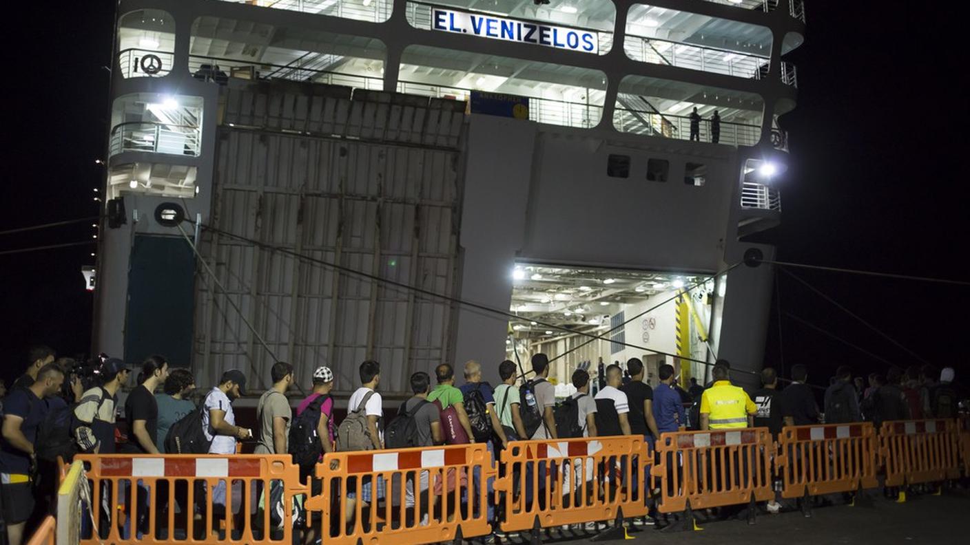 Sul ferry verrano sbrigate le operazioni di registrazione