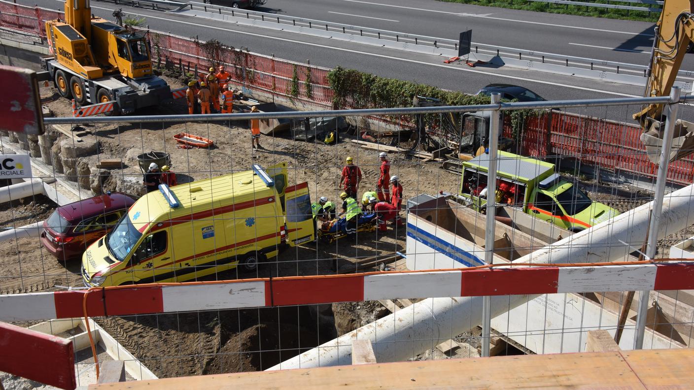 Il luogo dell'incidente