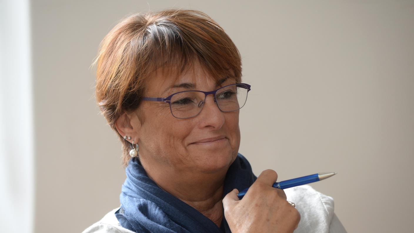 La vice sindaco di Arbedo-Castione Elisabetta Ghirlanda