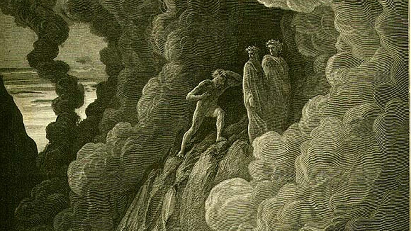 Marco Lombardo segue i poeti, illustrazione di Gustave Doré