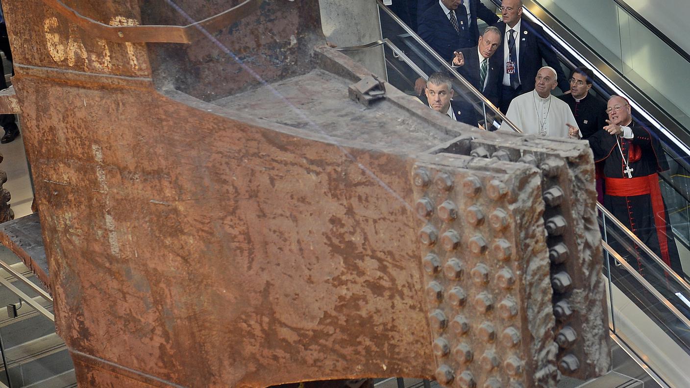 In visita al museo in memoria dell'11 settembre