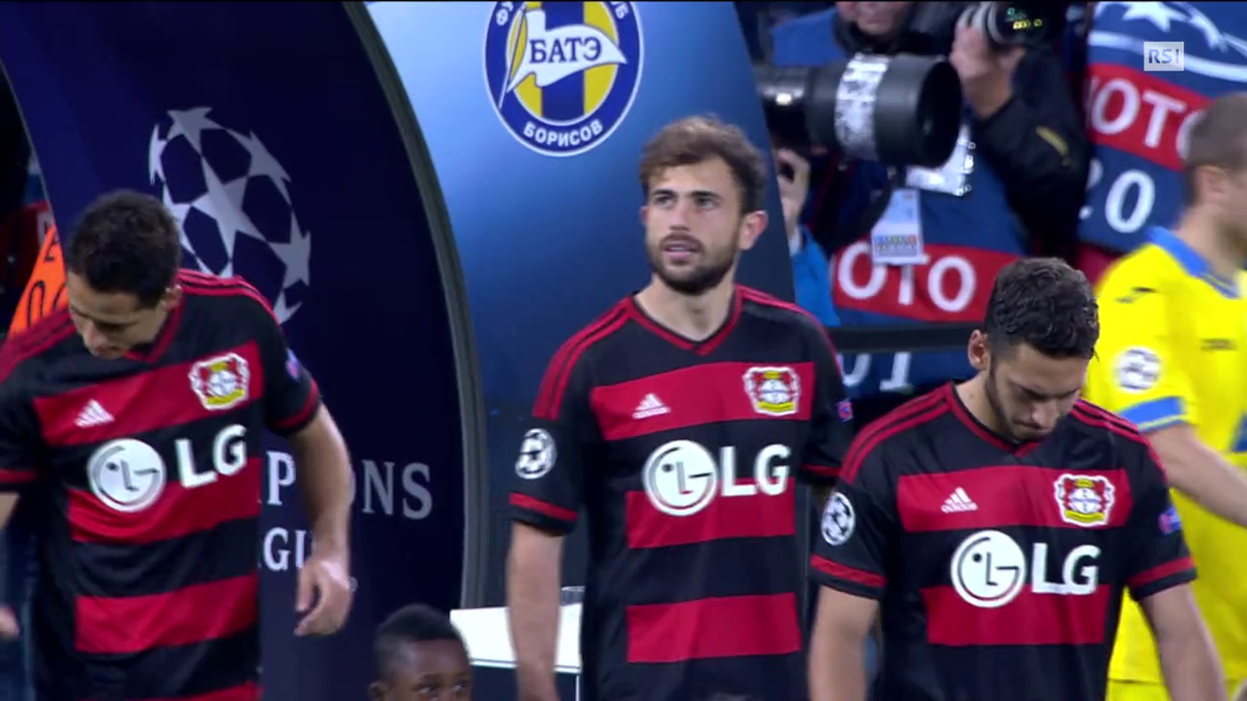 Champions League, Bayer Leverkusen - Bate Borisov (16.09.2015)