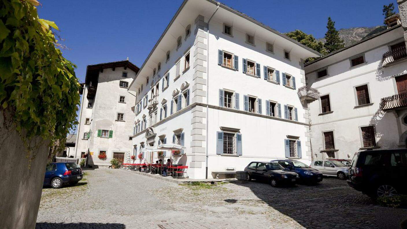 Lo storico hotel di Palazzo Salis