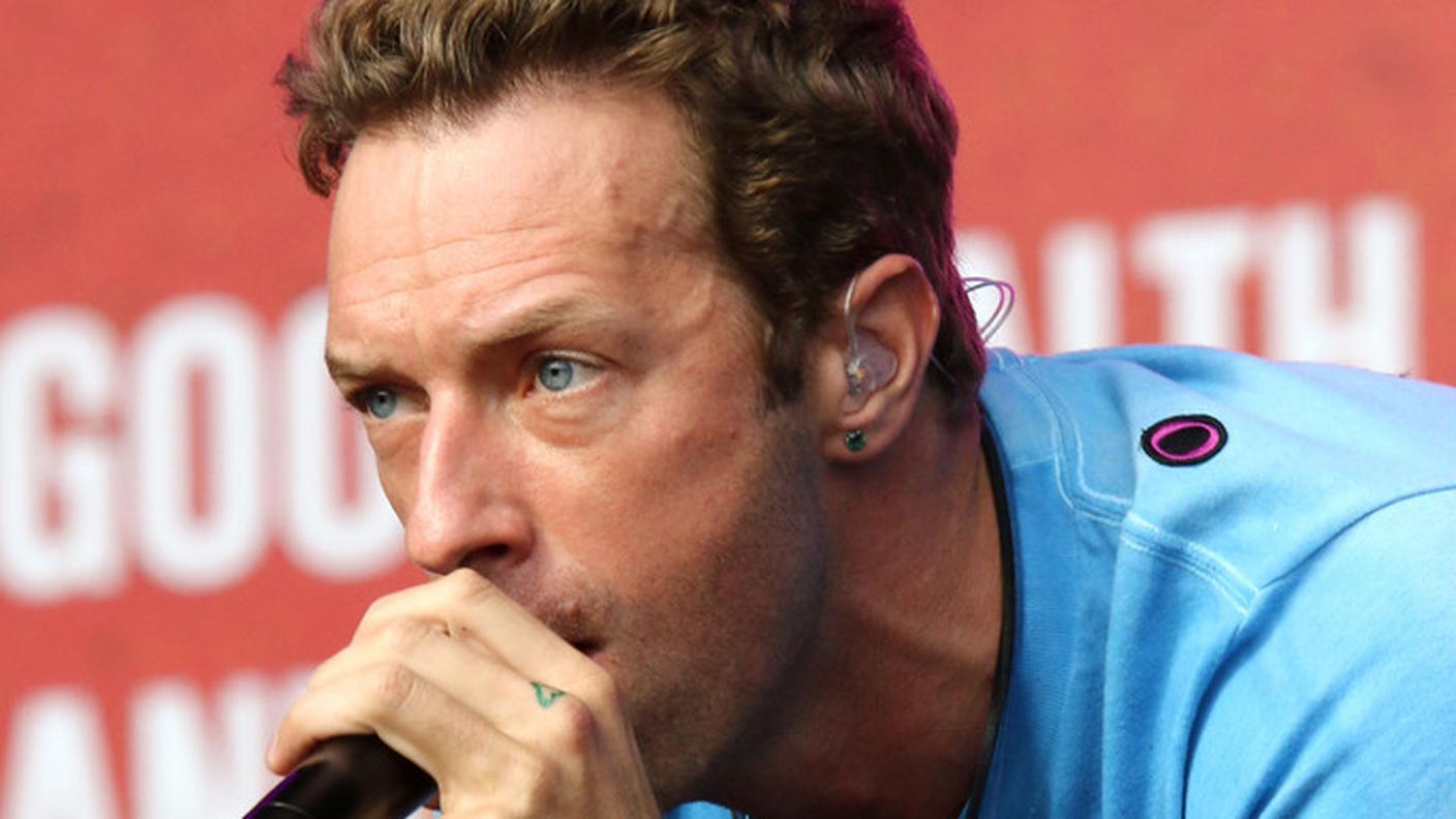Chris Martin dei Coldplay