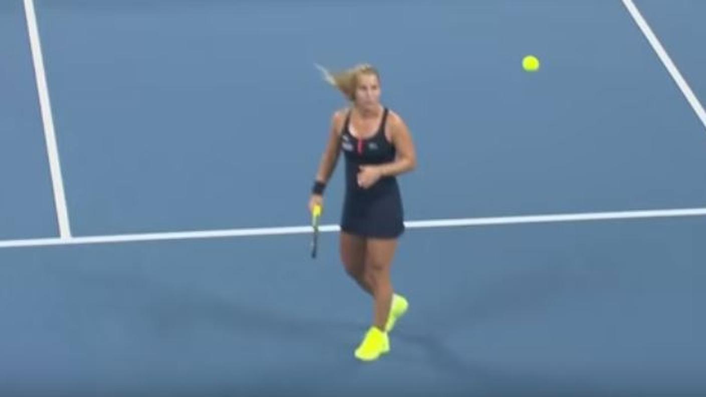 Nel tennis capita anche questo