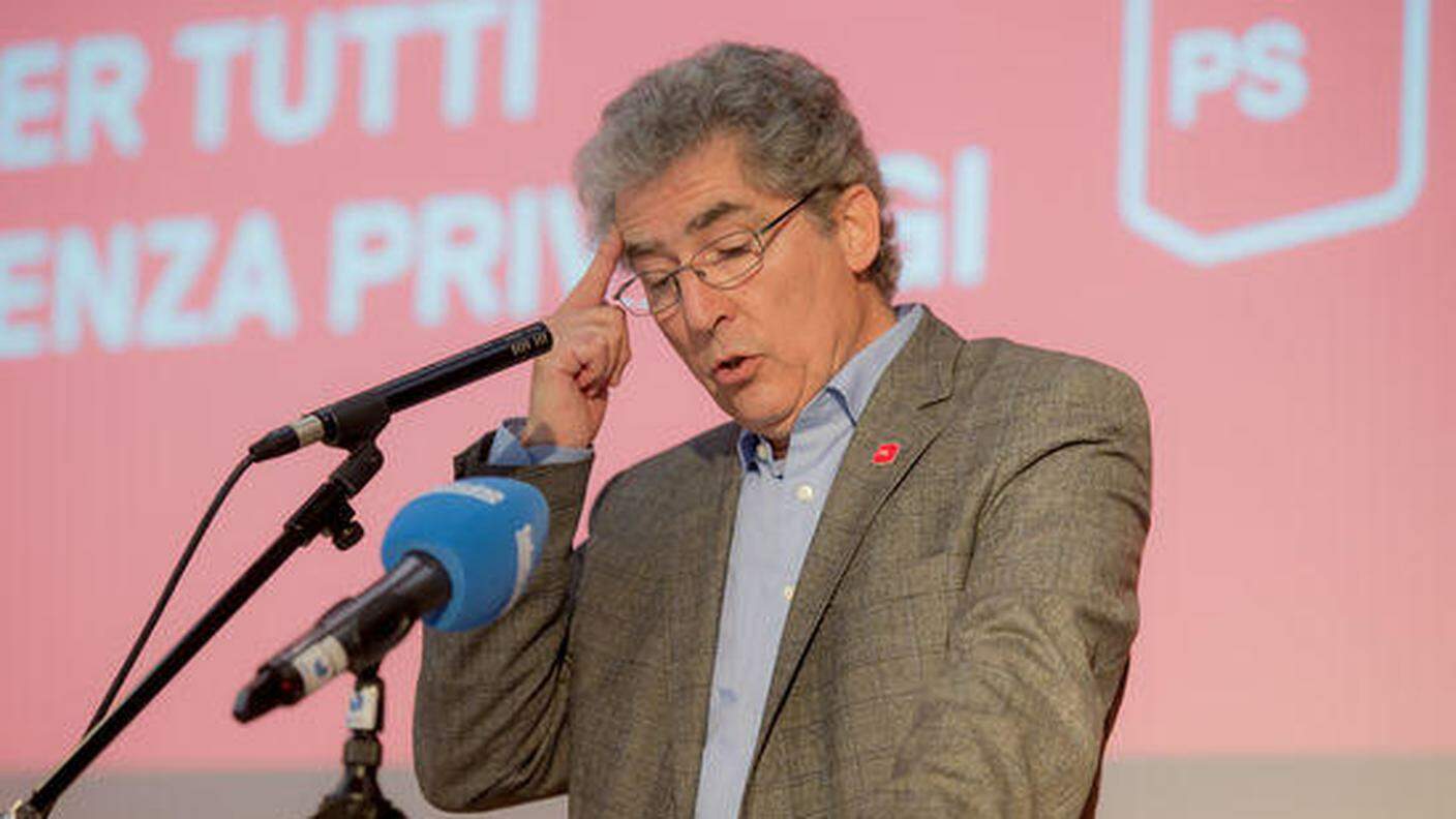 Carlo Lepori, presidente ad interim del PS Ticino