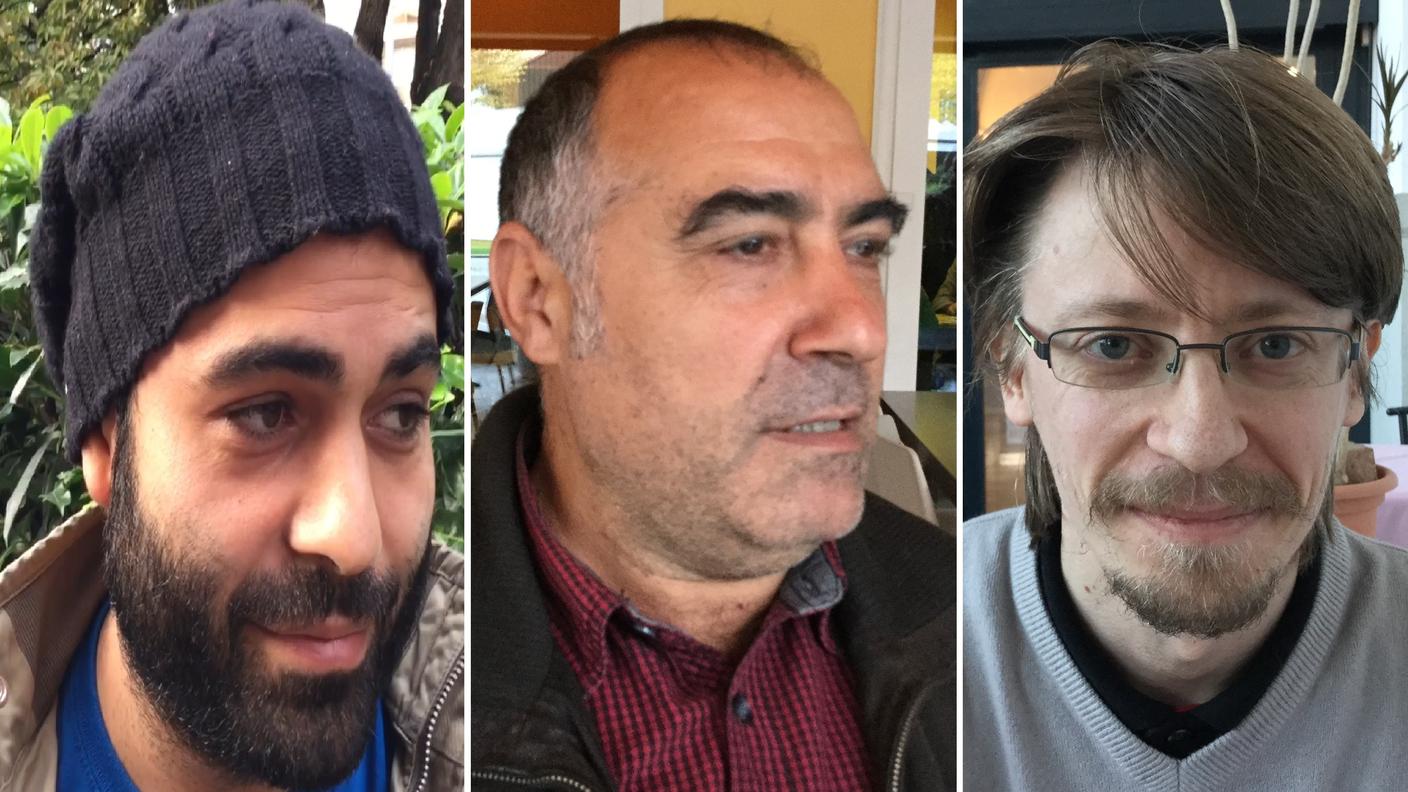 Müjdat Sari, Recep Akkamis e Massimiliano Ay