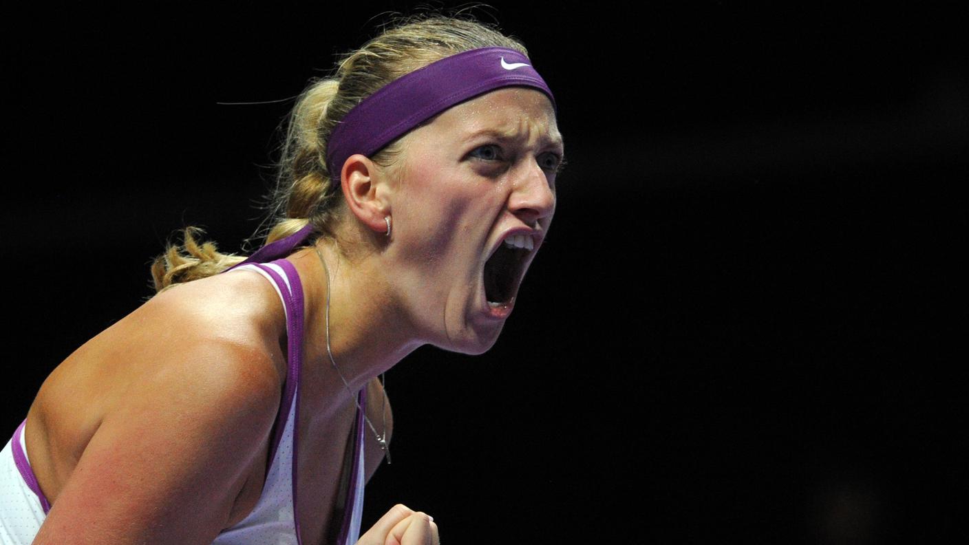 L'urlo di liberazione della Kvitova