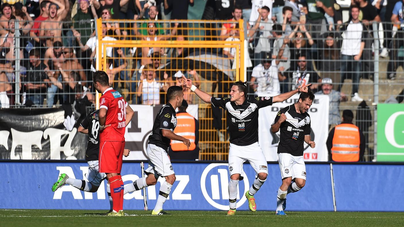 Niko Datkovic, autore dell'1-0