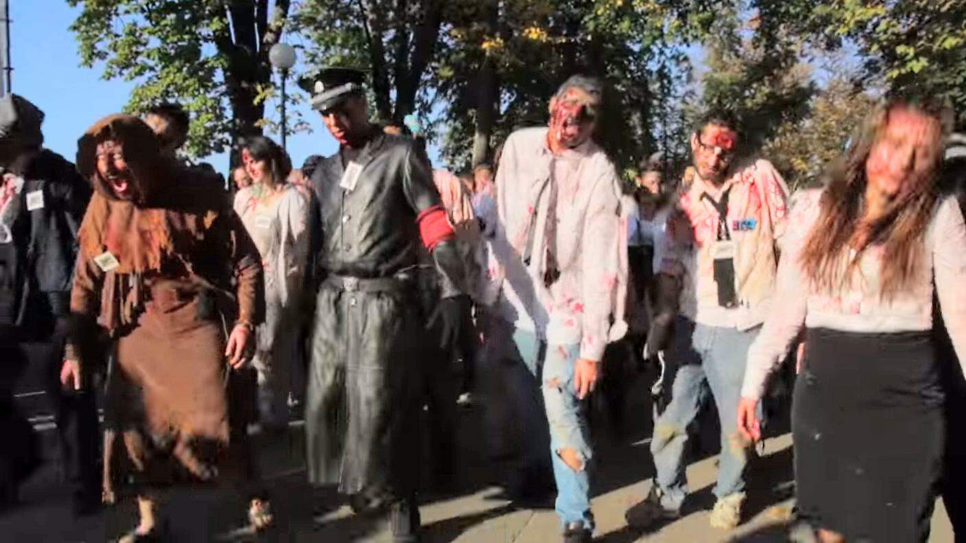 La zombie walk, evento seguitissimo