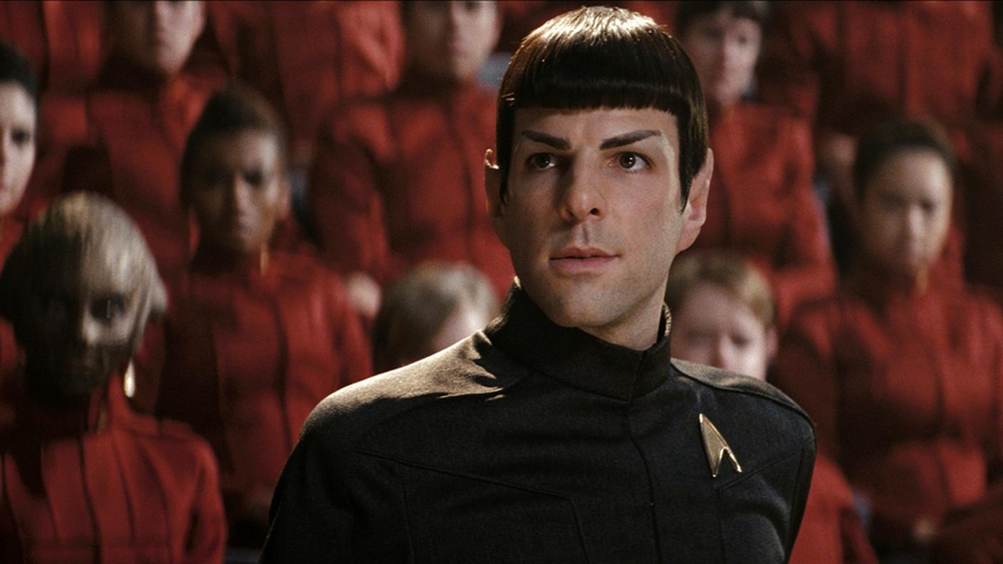 Un fotogramma del film Star Trek Into Darkness, del 2013