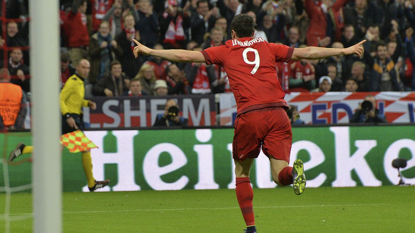 A segno, ovviamente, anche Lewandowski