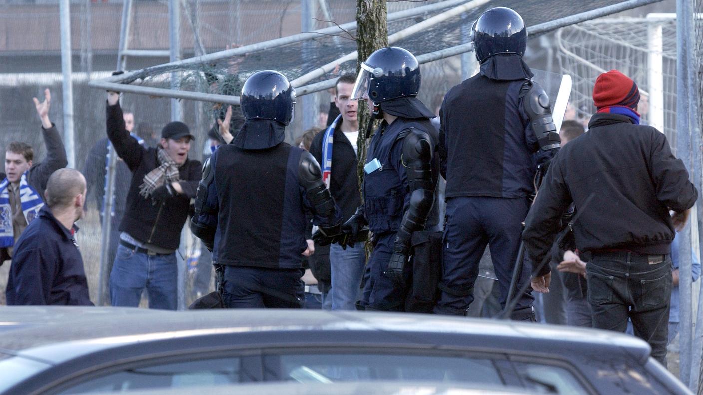 La polizia ha saputo riportare la calma velocemente