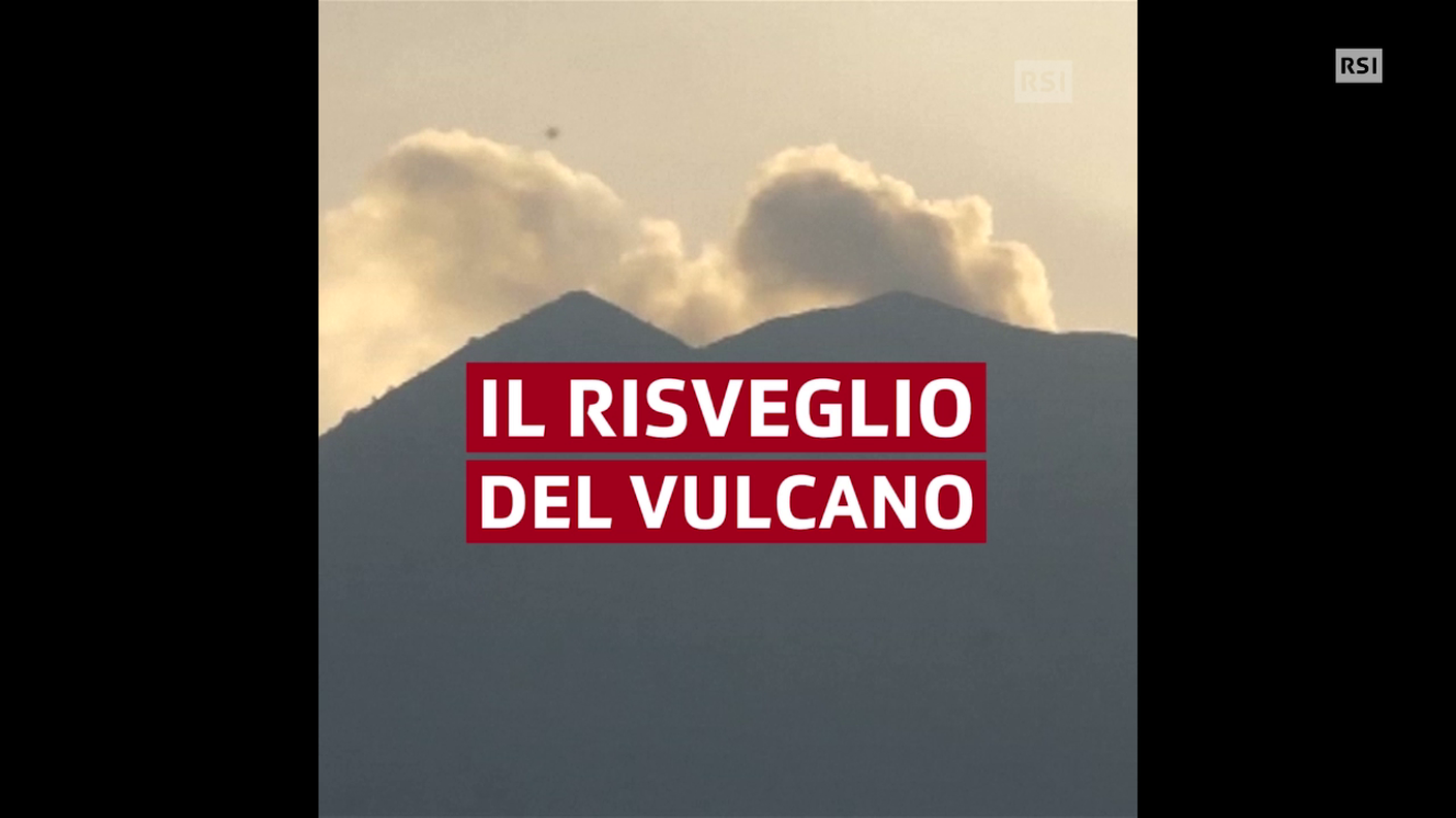 L'attività vulcanica è aumentata progressivamente