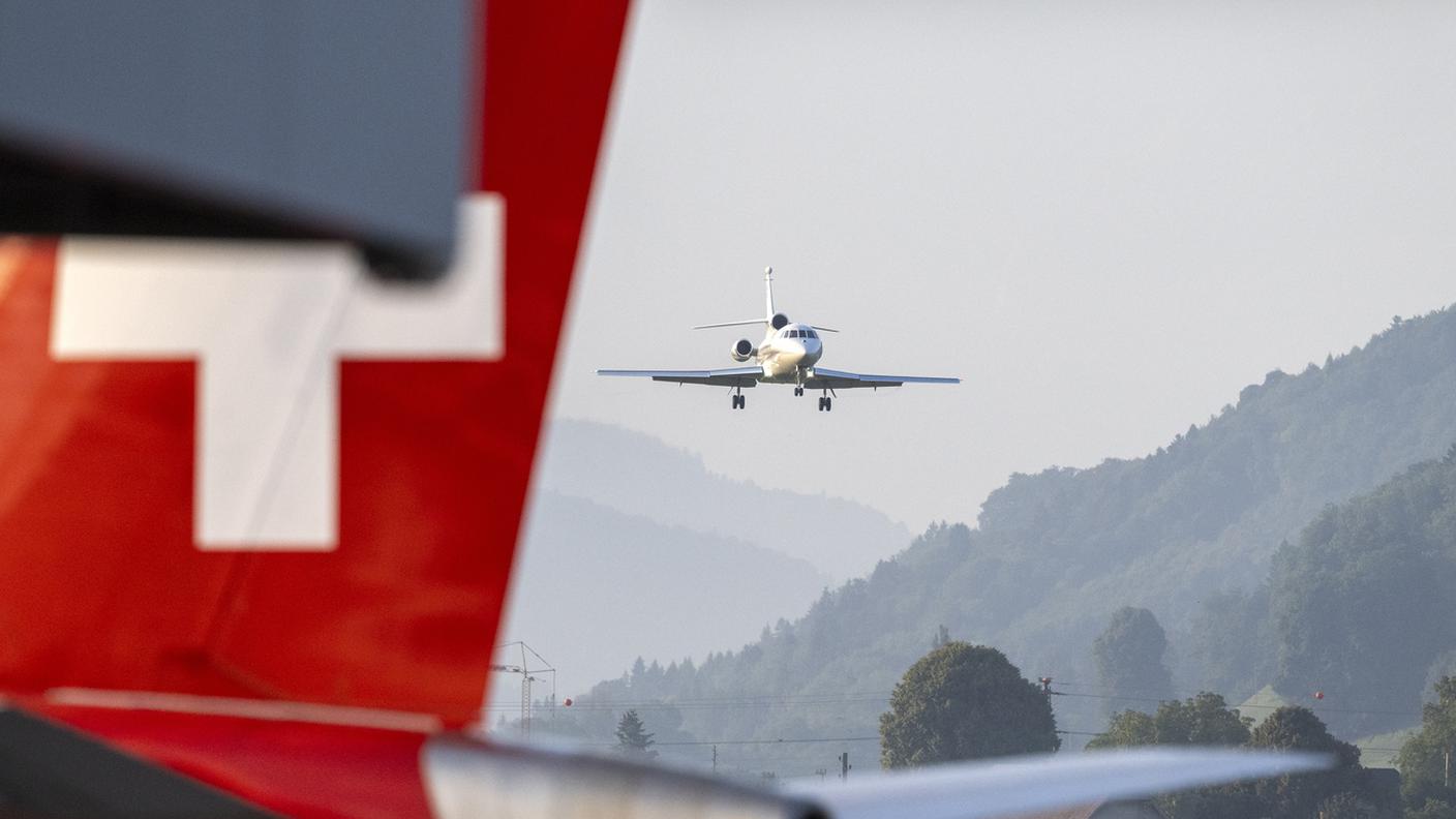 Il consigliere federale Guy Parmelin è partito giovedì d'urgenza per Washington