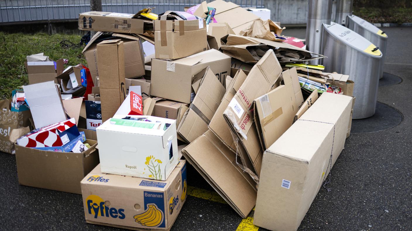 “La crescita del cartone raccolto ha registrato un’impennata"