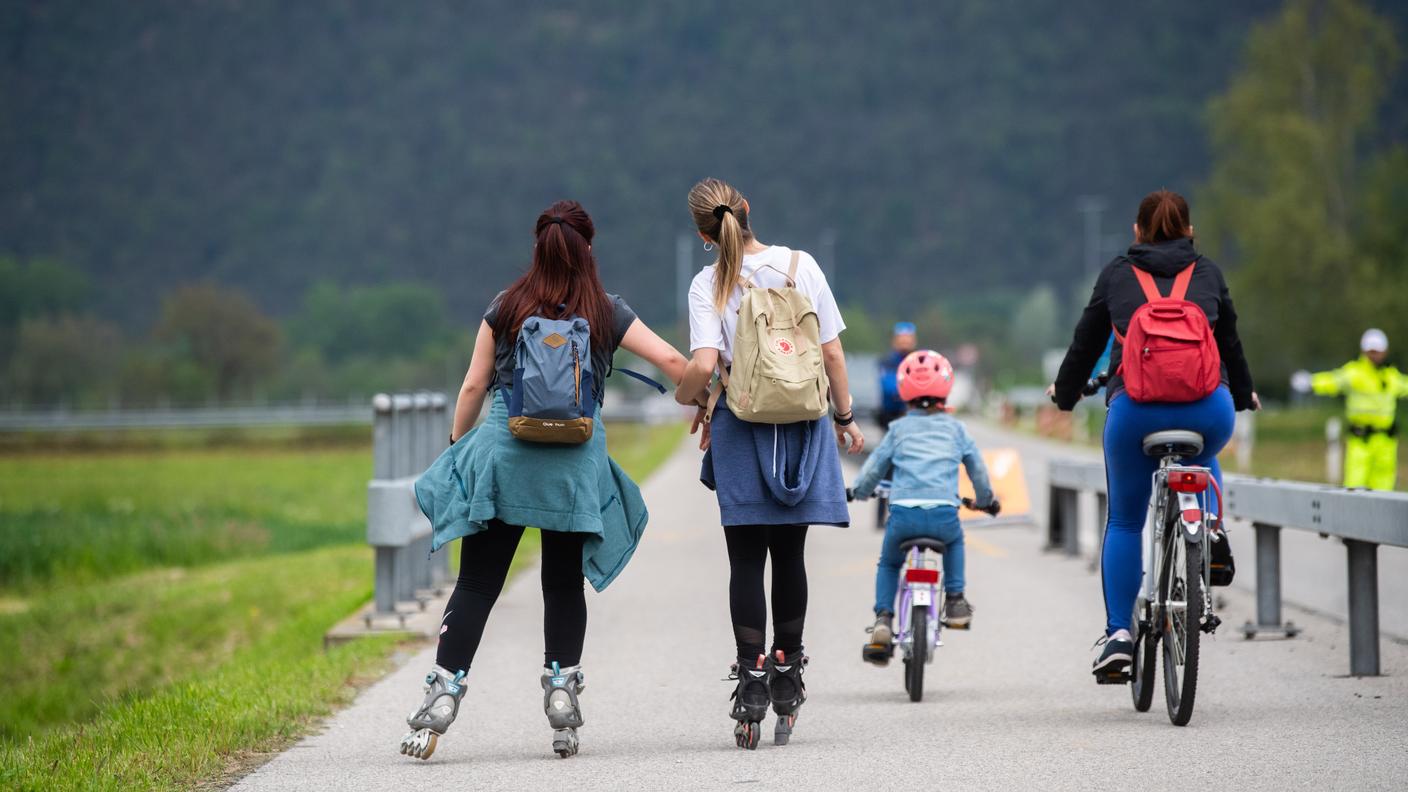 Tutti i mezzi non-motorizzati sono i benvenuti