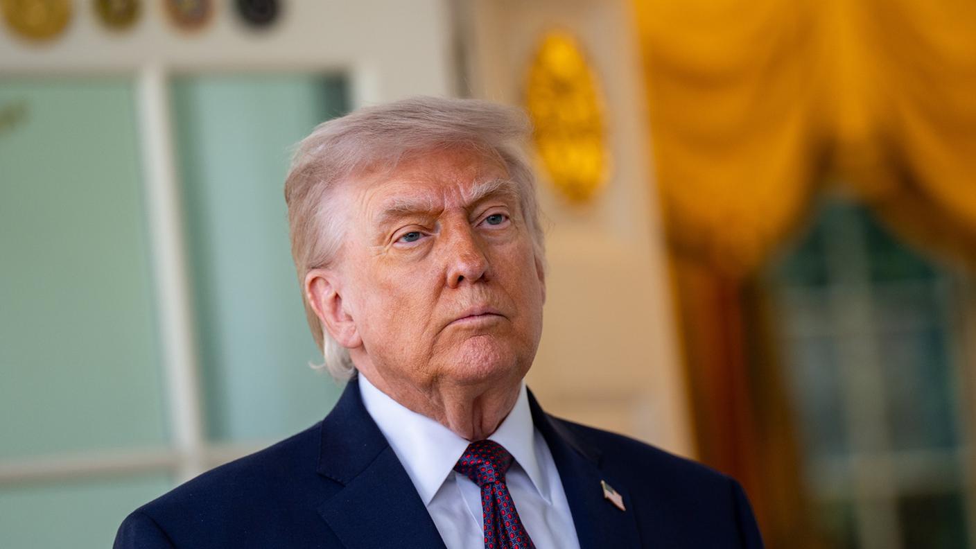 Il presidente statunitense Donald Trump