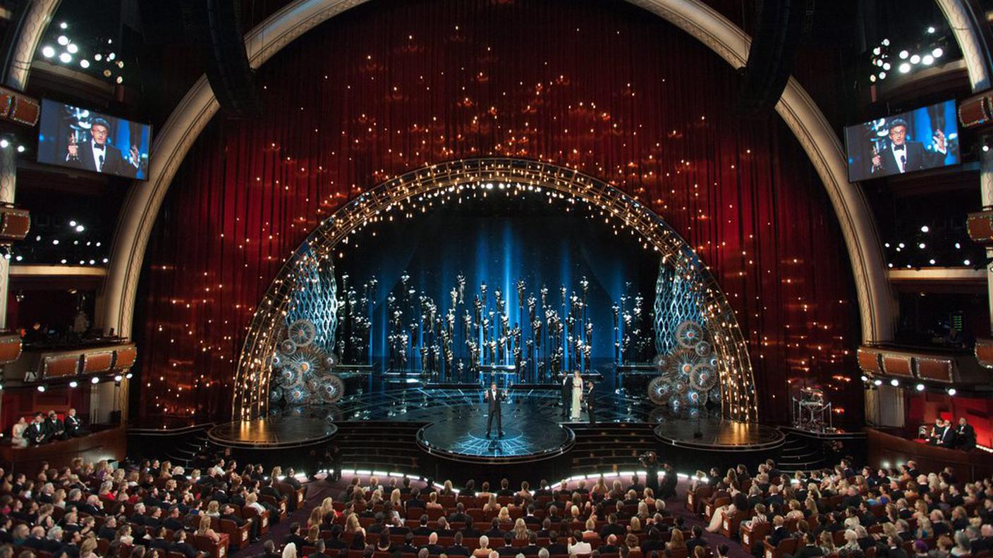 Il palco del Dolby Theatre di Los Angeles