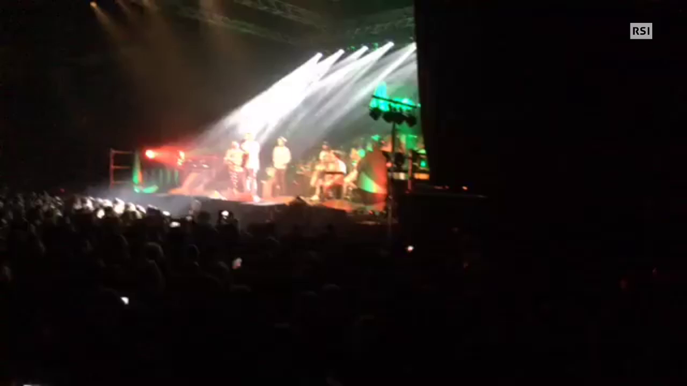 Un video direttamente dal concerto