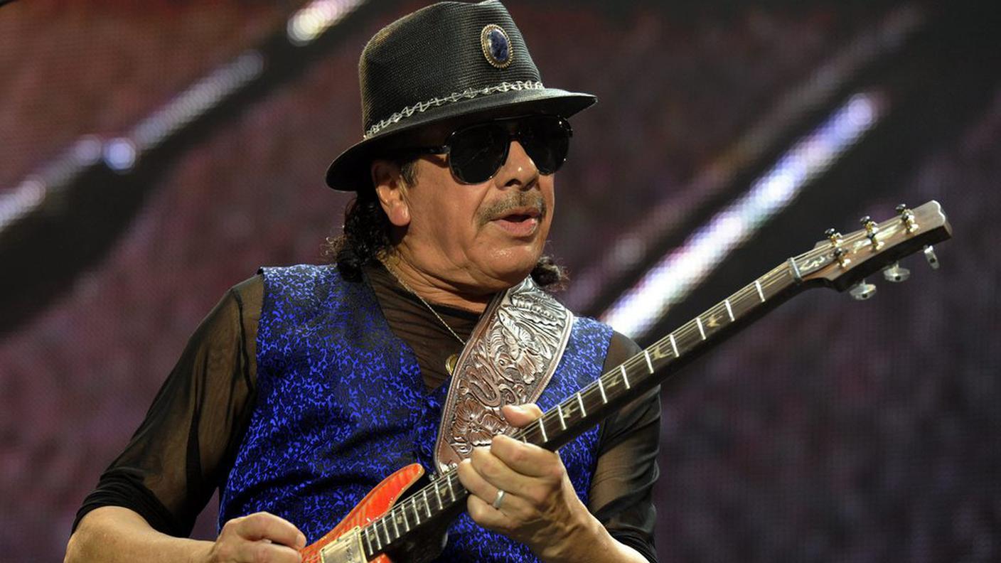 Carlos Santana, il 12 luglio