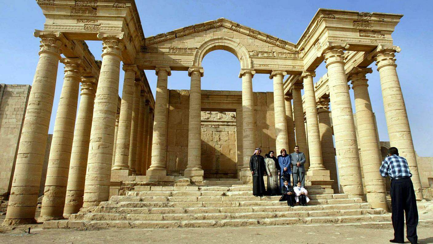 L'antica città di Hatra prima della sua distruzione