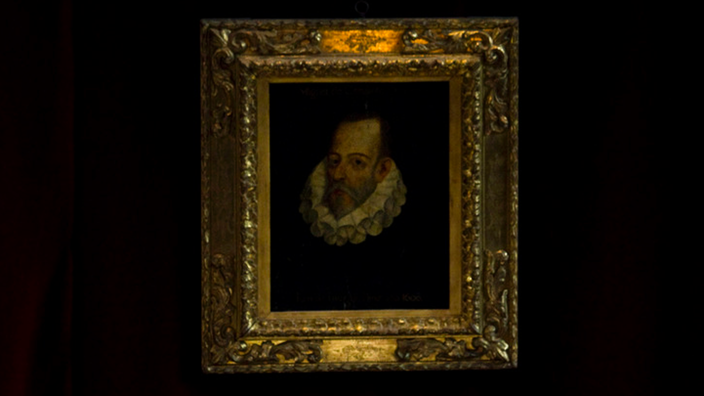 Un ritratto di Miguel de Cervantes