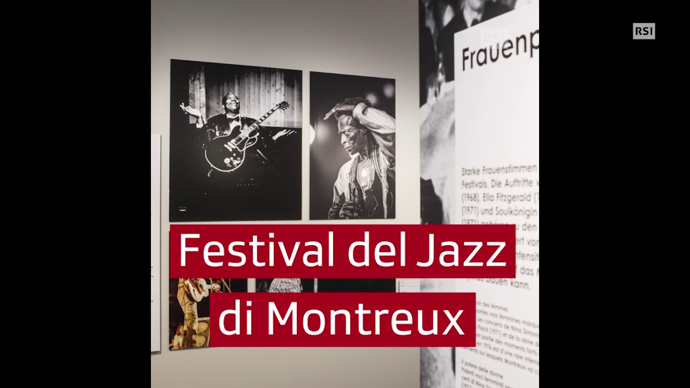 Strumenti, immagini storiche, cimeli: la storia del Montreux Jazz festival al centro di un'esposizione al Museo nazionale di Zurigo