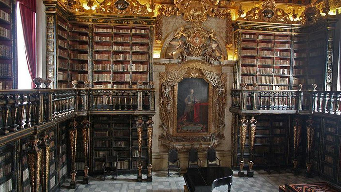 Qui di seguito alcune delle più spettacolari biblioteche del mondo. Portogallo, Biblioteca Joanina Coimbra