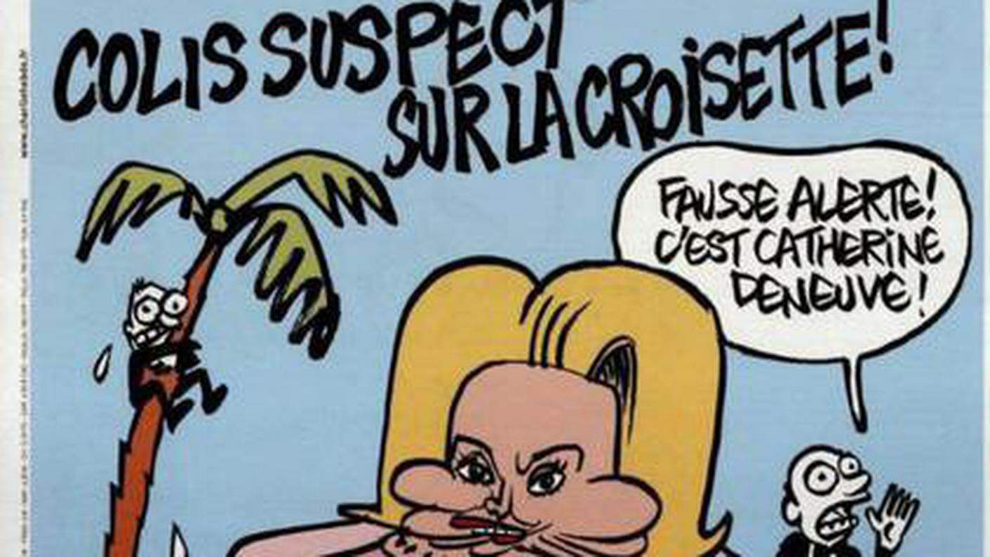 La copertina di Charlie Hebdo "dedicata" a Catherine Deneuve