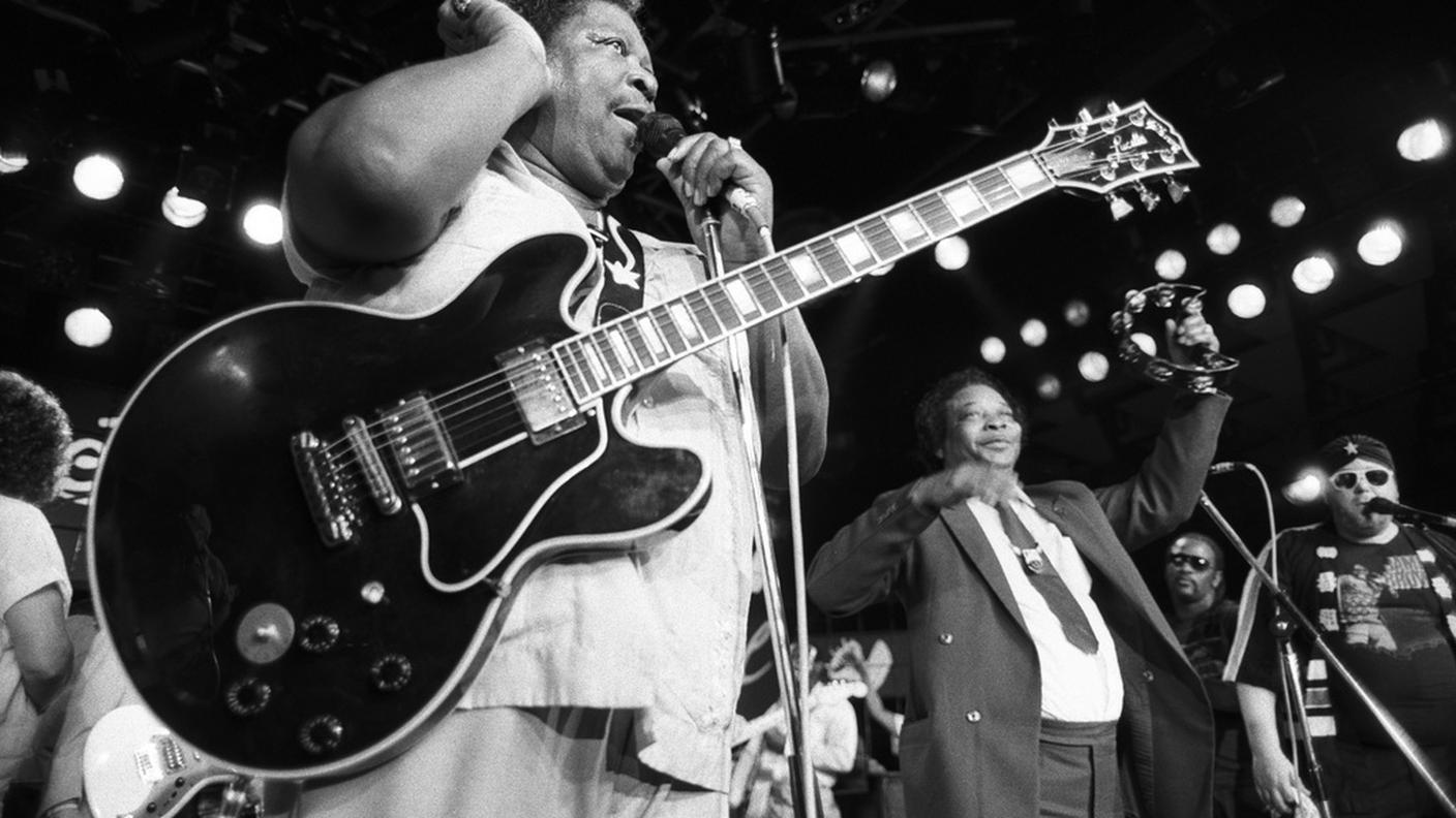 B.B. King al Montreux Jazz Festival nel 1987