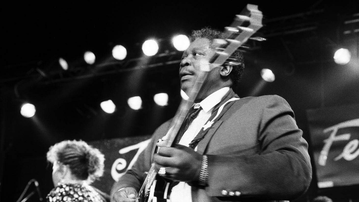 B.B. King al Montreux Jazz Festival nel 1980
