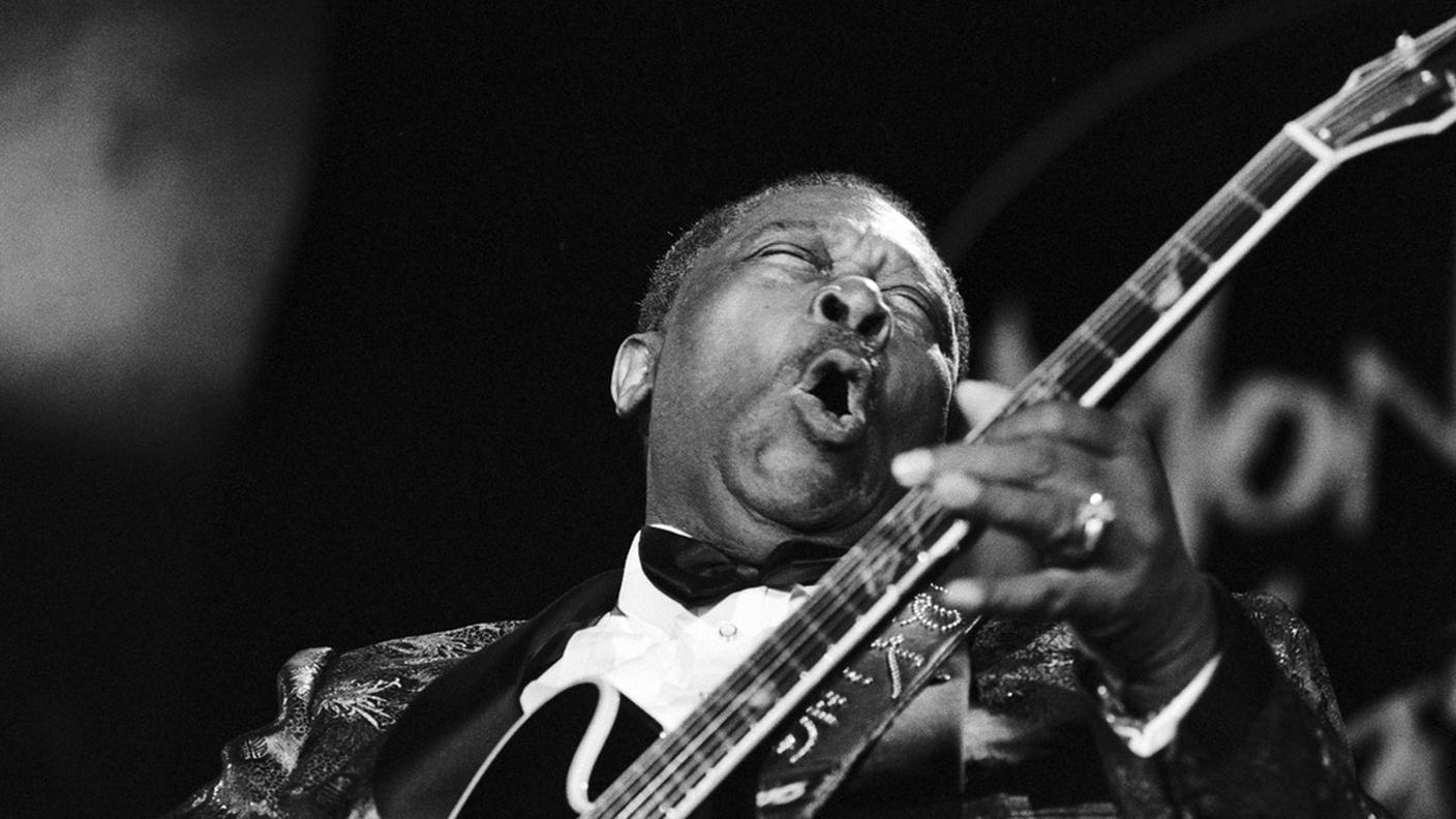 B.B. King al Montreux Jazz Festival nel 1995