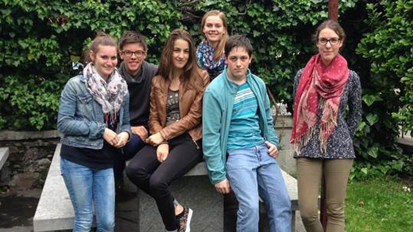 I sei laureati Elena Heinzelmann (Ramlinsburg); Adrian Vogt (Rünenberg); Emma Negretti; Selina Fehler; Dennis Pellandae Angela Eggimann (Oberthal)