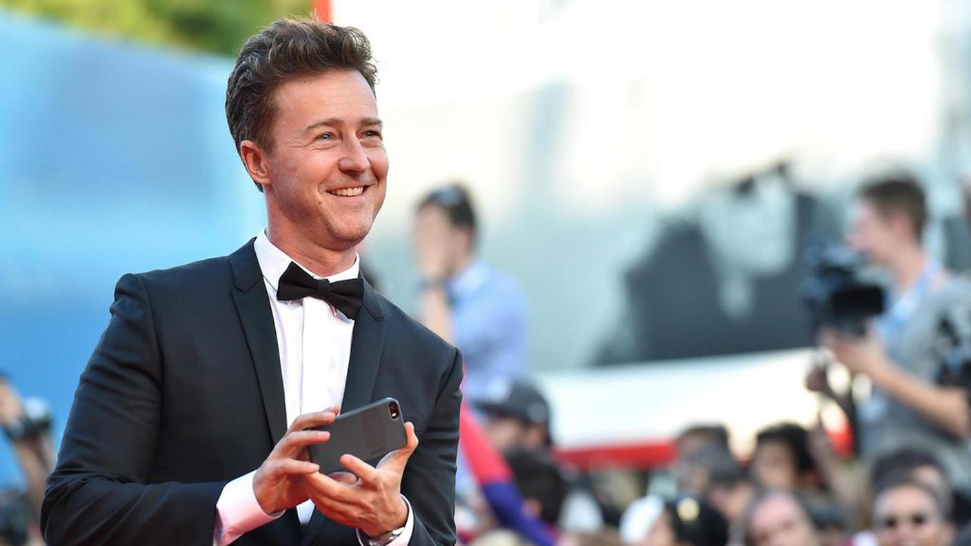 Edward Norton lo scorso agosto a Venezia