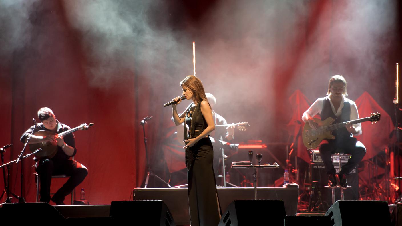 Ana Moura sul palco