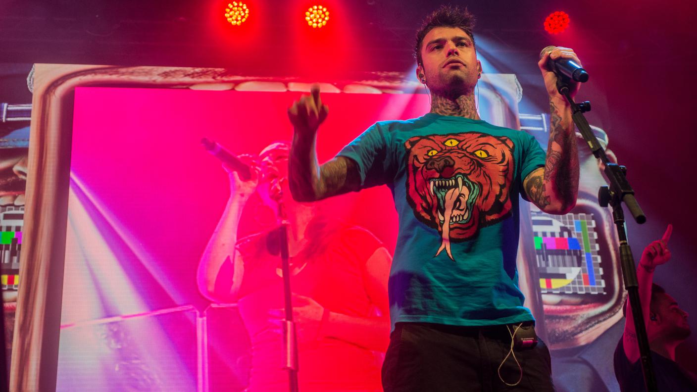 Fedez in Piazza Riforma