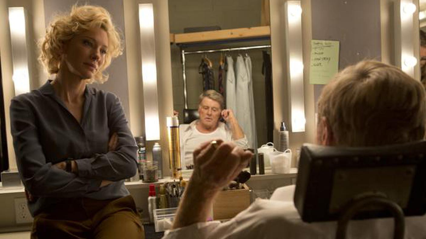 Una scena del film con Cate Blanchett e Robert Redford