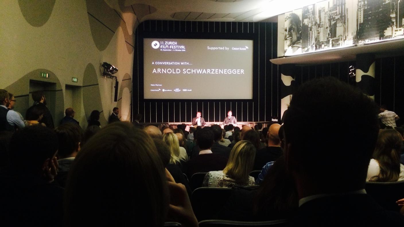 L'incontro con Schwarzenegger