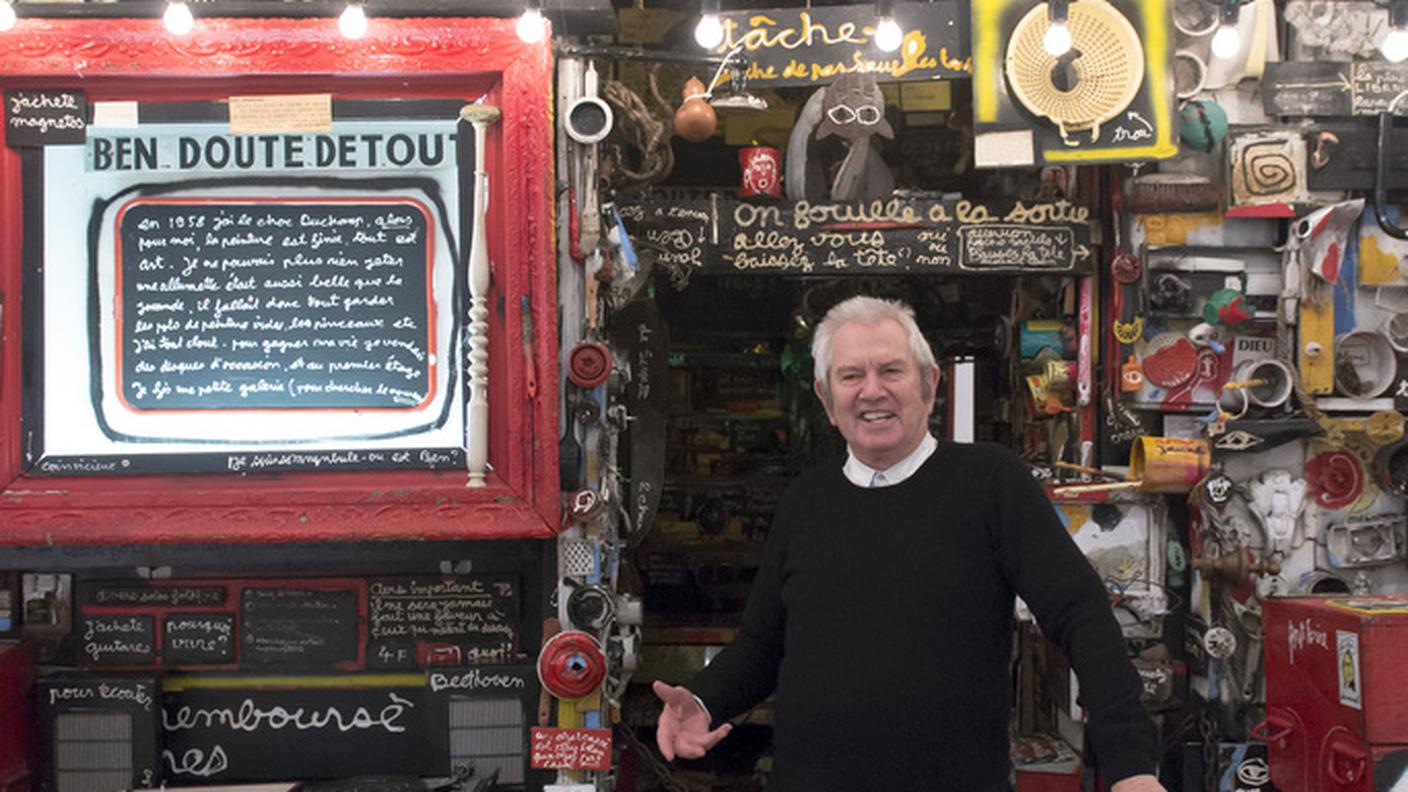 Il ''Magasin'', clou dell'esposizione dedicata a Ben Vautier