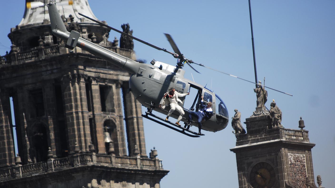 Una scena girata a Città del Messico