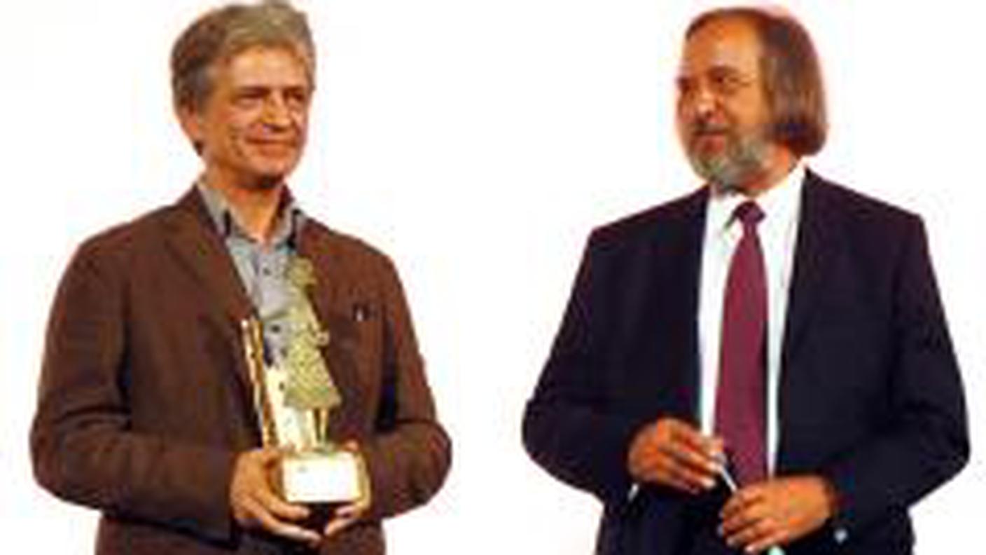 Fabrizio Bentivoglio con Gino Buscaglia (2011)