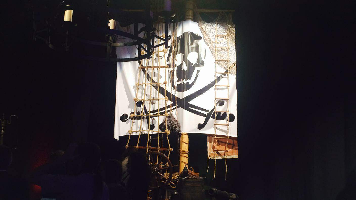Nave pirata ricostruita all'Espocentro